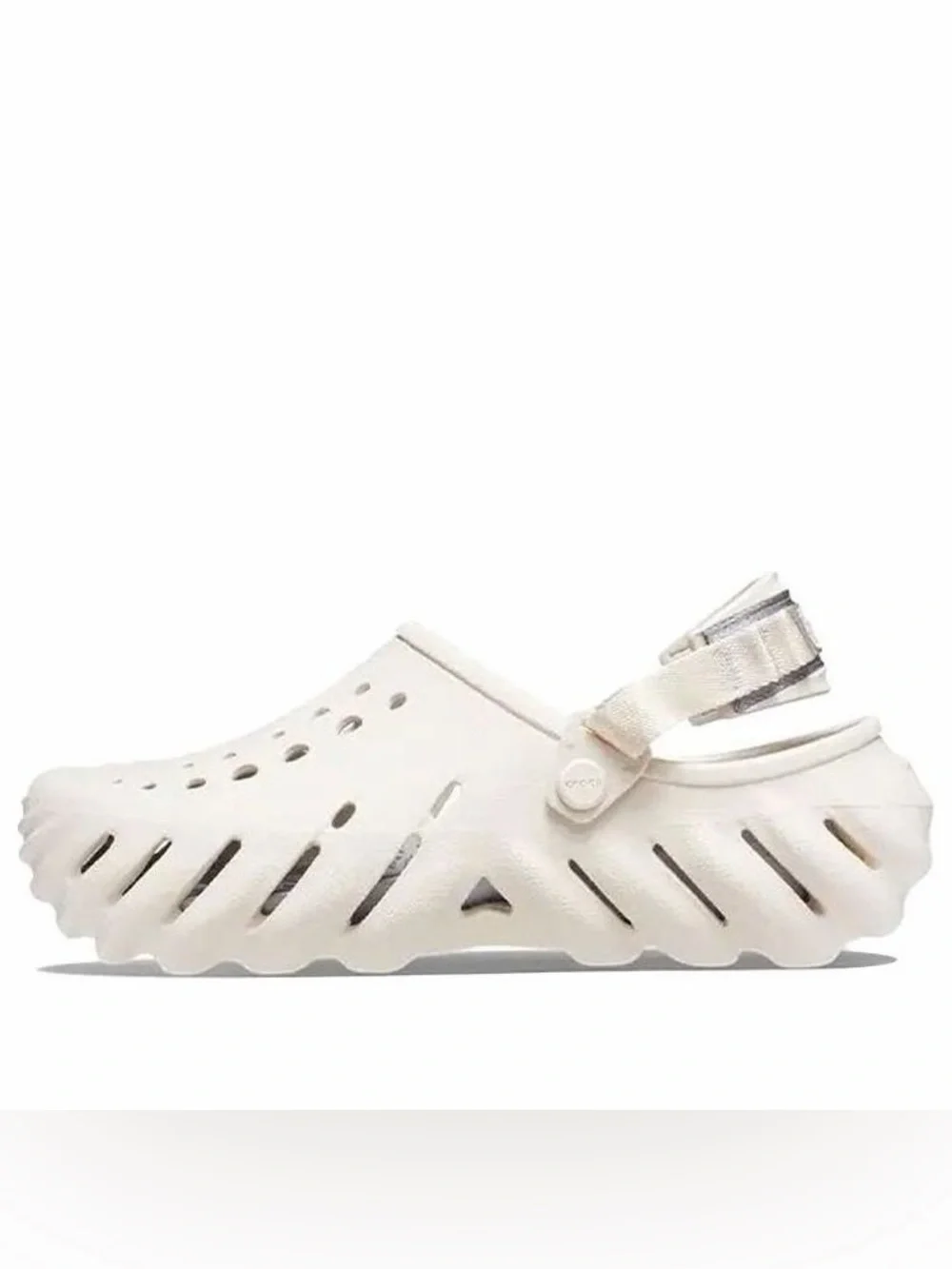 🆕 Crocs Echo Clogs Men’s Size 12 Stucco Beige NWT